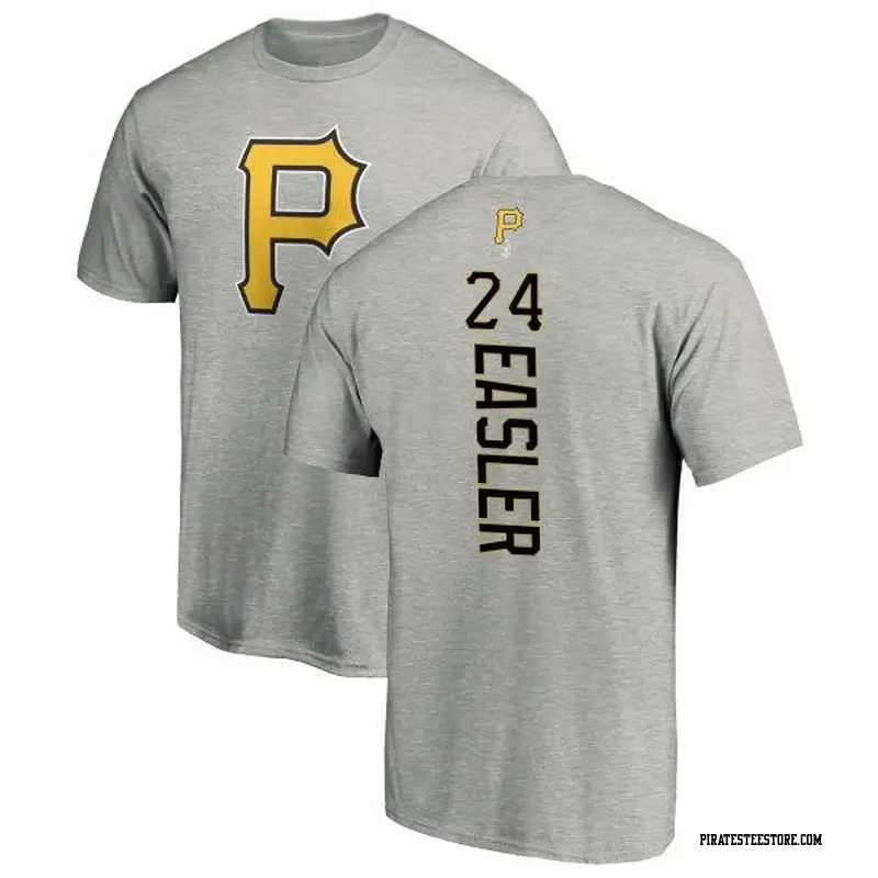 Youth Pittsburgh Pirates ＃24 Mike Easler Ash Backer T-Shirt