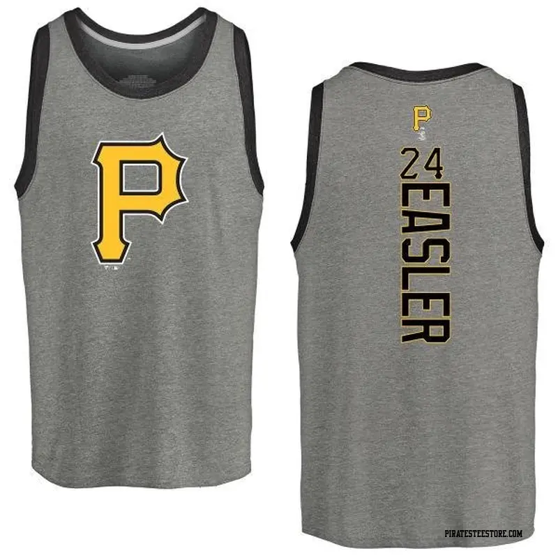 Youth Pittsburgh Pirates ＃24 Mike Easler Ash Branded Backer Tank Top